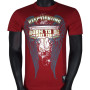 Born To Be T-Shirt Muay Thai Boxing Cotton MT8052 Bordo Free Shipping