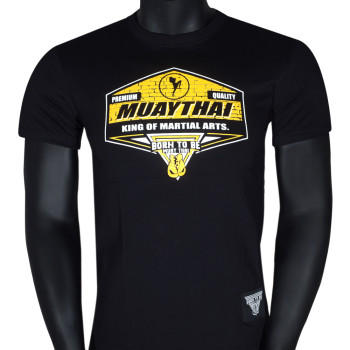 Born To Be T-Shirt Muay Thai Boxing Cotton BOMT8002 Free Shipping