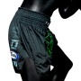 Fairtex BS1924 Muay Thai Boxing Shorts "Racer" Black Free Shipping