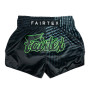 Fairtex BS1924 Muay Thai Boxing Shorts "Racer" Black Free Shipping