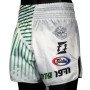 Fairtex BS1923 Muay Thai Boxing Shorts "Racer" White Free Shipping