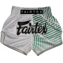 Fairtex BS1923 Muay Thai Boxing Shorts "Racer" White Free Shipping