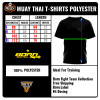 "Born To Be" PSBT-05 T-Shirt Muay Thai Boxing Training Gym Quick Dry Free Shipping
