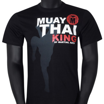Born To Be T-Shirt Muay Thai Boxing Cotton MT-8037 Free Shipping