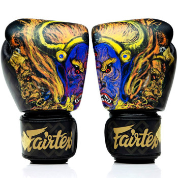 Fairtex "Yamantaka" Boxing Gloves Limited Edition Free Shipping