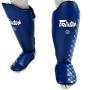 Fairtex SP5 Muay Thai Boxing Shin Guards "Competition" Blue