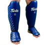 Fairtex SP5 Muay Thai Boxing Shin Guards "Competition" Blue