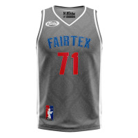 Fairtex JS19 Jersey Training Shirt Tank Top Muay Thai Boxing Free Shipping Gray