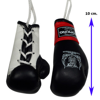 TKB TopKing Hanging Car Mirror Mini Boxing Gloves Black Free Shipping