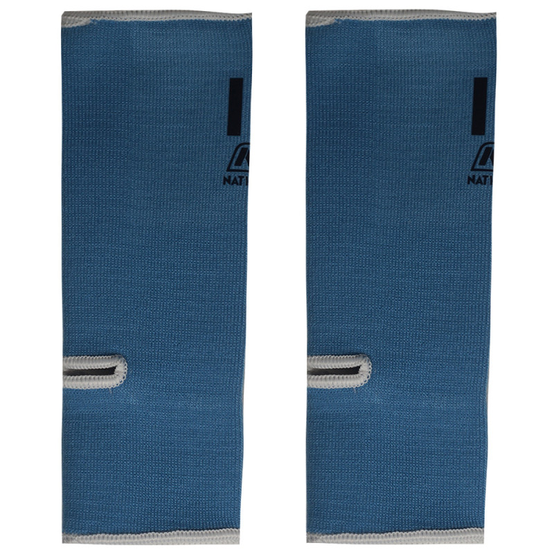 Nationman Ankle Support Muay Thai Boxing Free Size Free Shipping Light Blue 