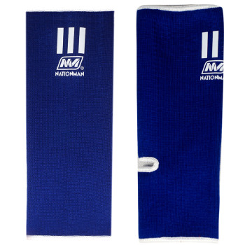 Nationman Ankle Support Muay Thai Boxing Free Size Free Shipping Blue 