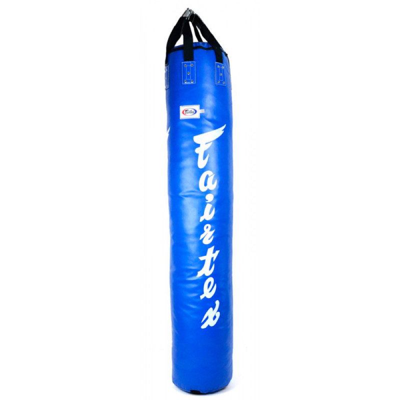Fairtex HB6 6FT Heavy Bag Muay Thai Boxing Banana Bag Blue Unfilled 