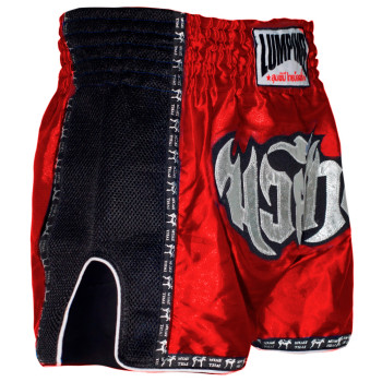 Lumpinee Muay Thai Boxing Shorts Retro Red Free Shipping