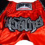 Lumpinee Muay Thai Boxing Shorts Retro Red Free Shipping