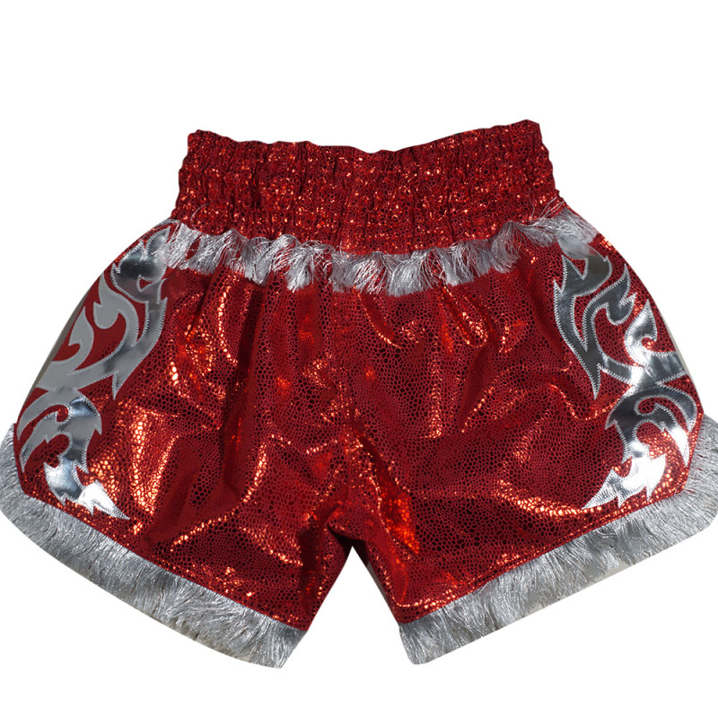 TKB TopKing TKTBS-063 Muay Thai Boxing Shorts Red Free Shipping