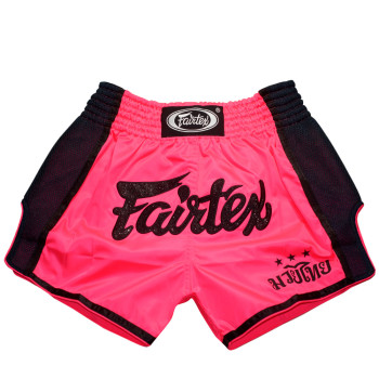 Fairtex BS1714 Muay Thai Boxing Shorts "Shocking Pink" Free Shipping