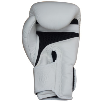TKB TopKing Boxing Gloves "Super Air" Mesh Palm White