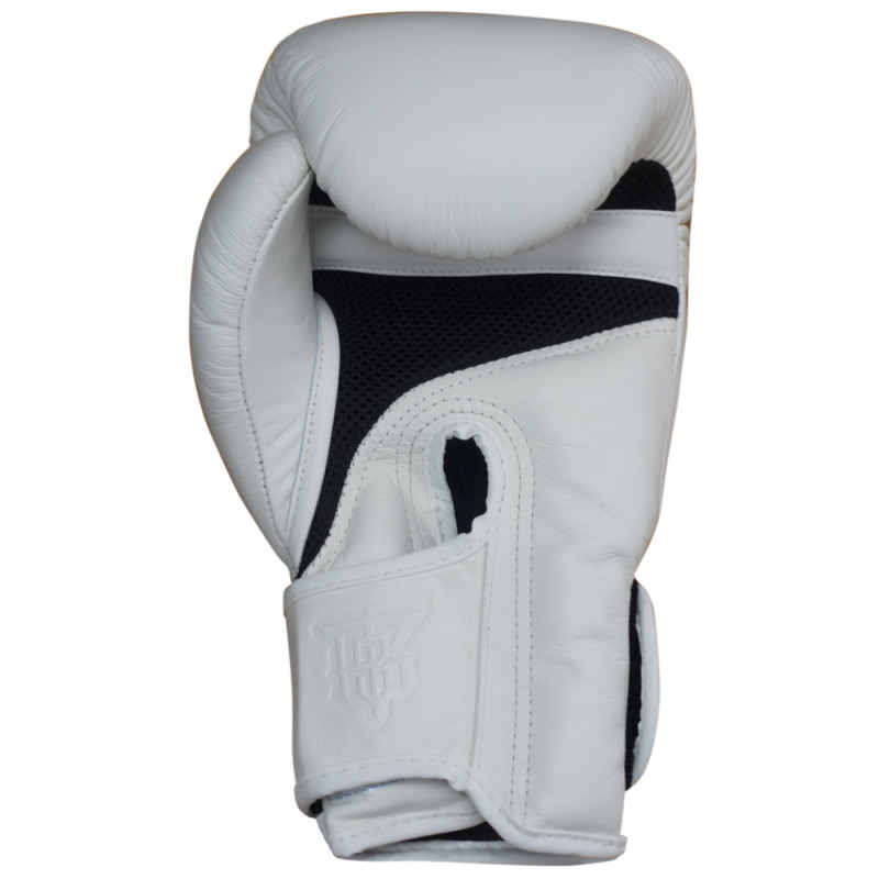 TKB TopKing Boxing Gloves "Super Air" Mesh Palm White