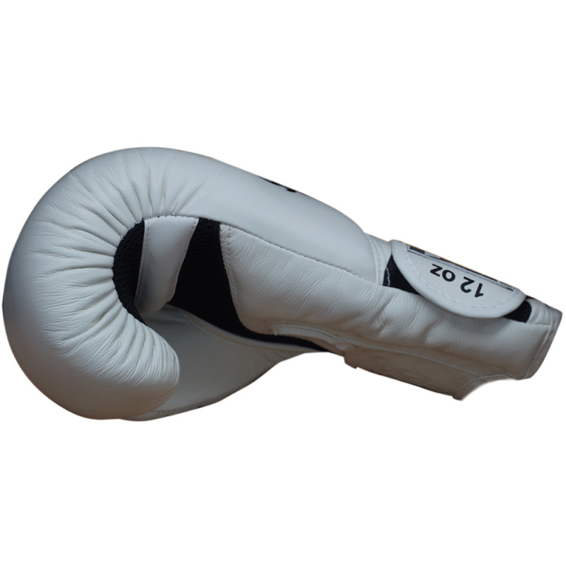 TKB TopKing Boxing Gloves "Super Air" Mesh Palm White