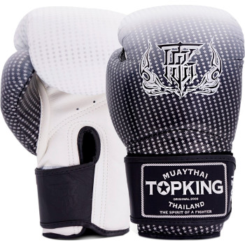 TKB Top King Boxing Gloves "Super Star" Silver