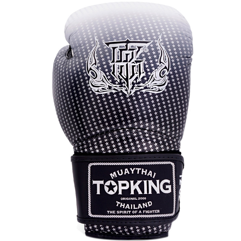 TKB TopKing Boxing Gloves "Super Star" Silver