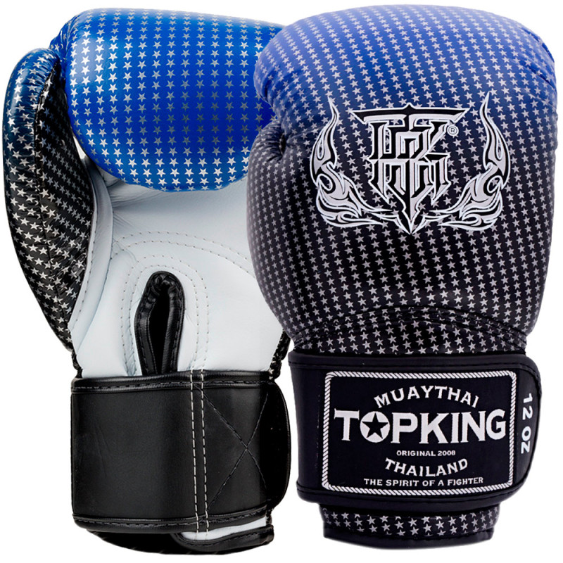 TKB TopKing Boxing Gloves "Super Star" Blue