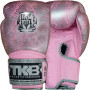 TKB Top King Boxing Gloves "Snake" Silver (Pink)