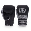 TKB TopKing Boxing Gloves "Power Snake" Black-Silver