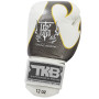 TKB Top King Boxing Gloves "Empower Creativity" White-Silver