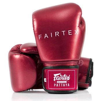 Fairtex BGV22 Boxing Gloves "Metallic" Red