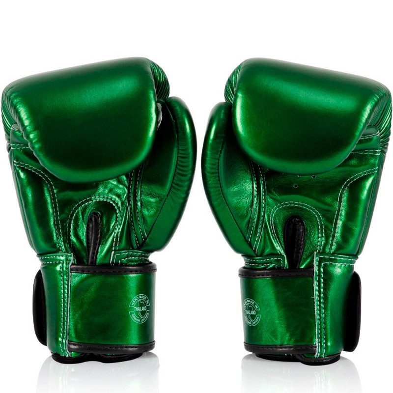 Fairtex BGV22 Boxing Gloves "Metallic" Green