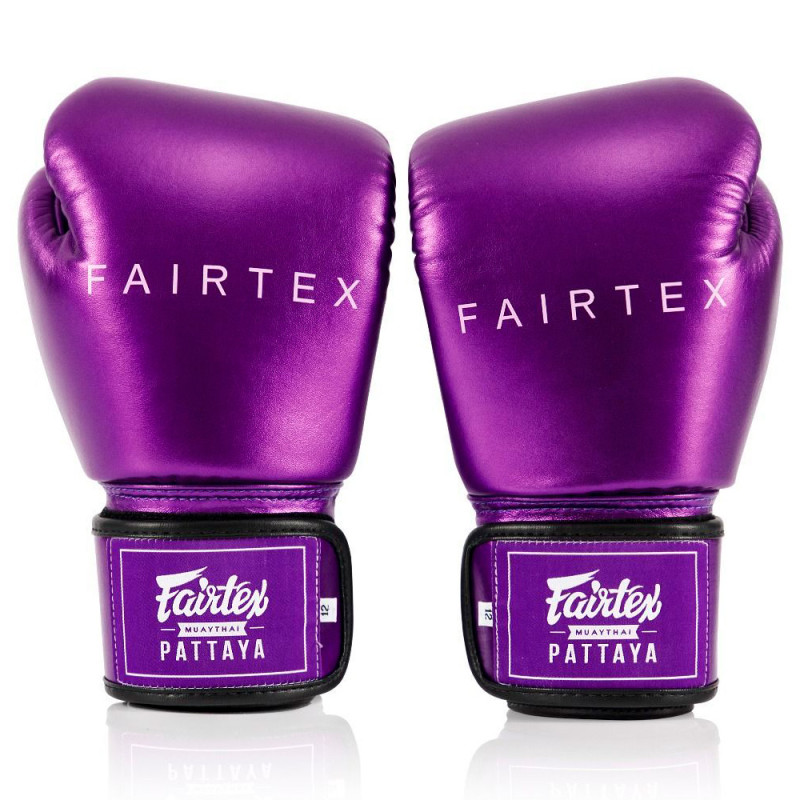 Fairtex BGV22 Boxing Gloves "Metallic" Purple