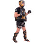 TKB Top King TKBDEM-01 Trainer's Vest Muay Thai Boxing Black-Gold