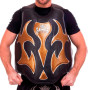 TKB Top King TKBDEM-01 Trainer's Vest Muay Thai Boxing Black-Gold