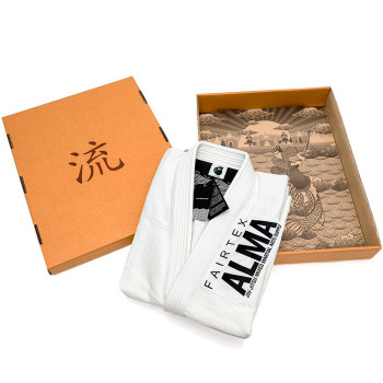 Fairtex x Alma BJJ5 BJJ Gi Kimono Premium White