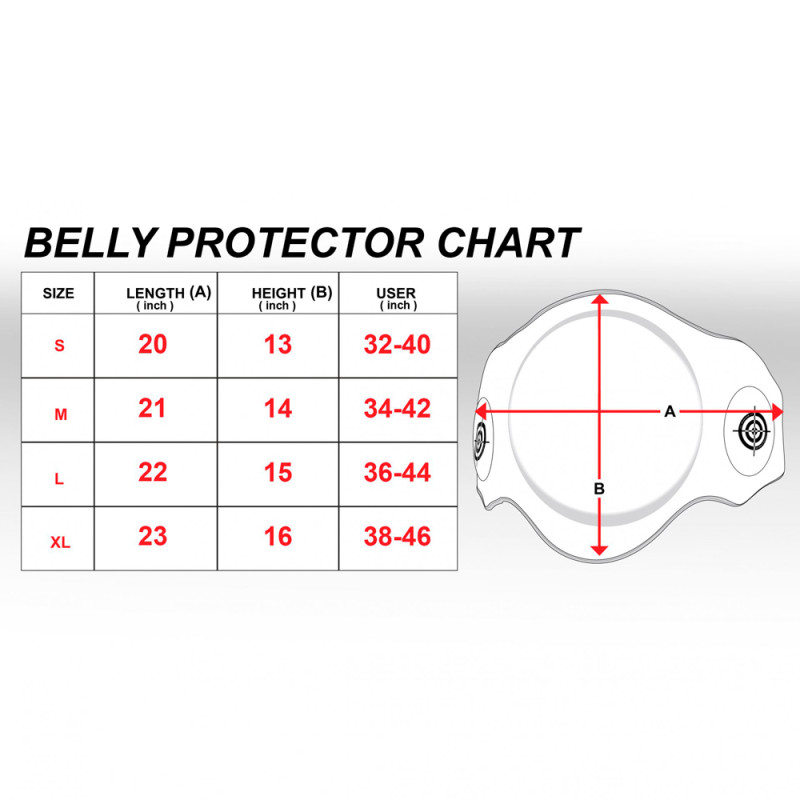 Windy BLPV Belly Pad Muay Thai Boxing Velcro Black