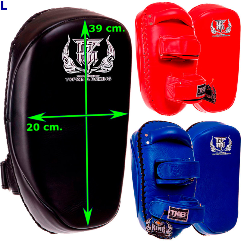 TKB TopKing TKKPU (CV) Thai Pads Curve Muay Thai Boxing Size L
