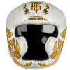 TKB TopKing "Kanok" Boxing Headgear Head Guard White