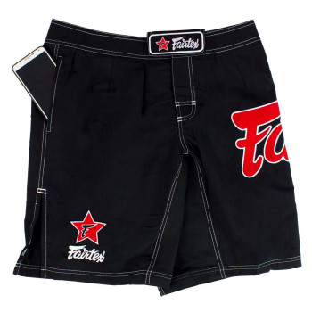 Fairtex AB1/P MMA Board Shorts  With Pocket Black Free Shipping