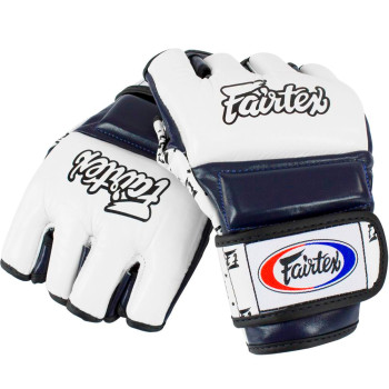 Fairtex FGV17 MMA Gloves "Super Sparring" White-Blue