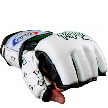 Fairtex FGV17 MMA Gloves "Super Sparring" White-Black