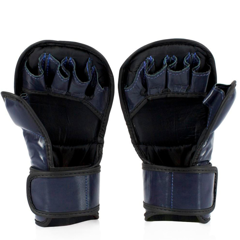 Fairtex FGV15 MMA Sparring Gloves "Double Wrist Wrap Closure" Blue