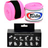 Fairtex HW2 Hand Wraps Muay Thai Boxing Free Shipping Pink 