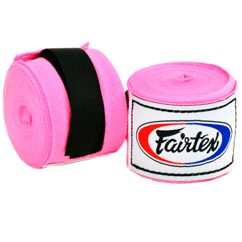 Fairtex HW2 Hand Wraps Muay Thai Boxing Free Shipping Pink 