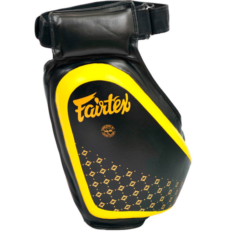 Fairtex TP4 Thigh Pads Muay Thai Boxing "Compact" Black 