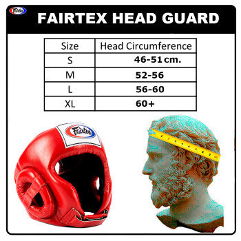 Fairtex HG6 Boxing Headgear Head Guard Competition
