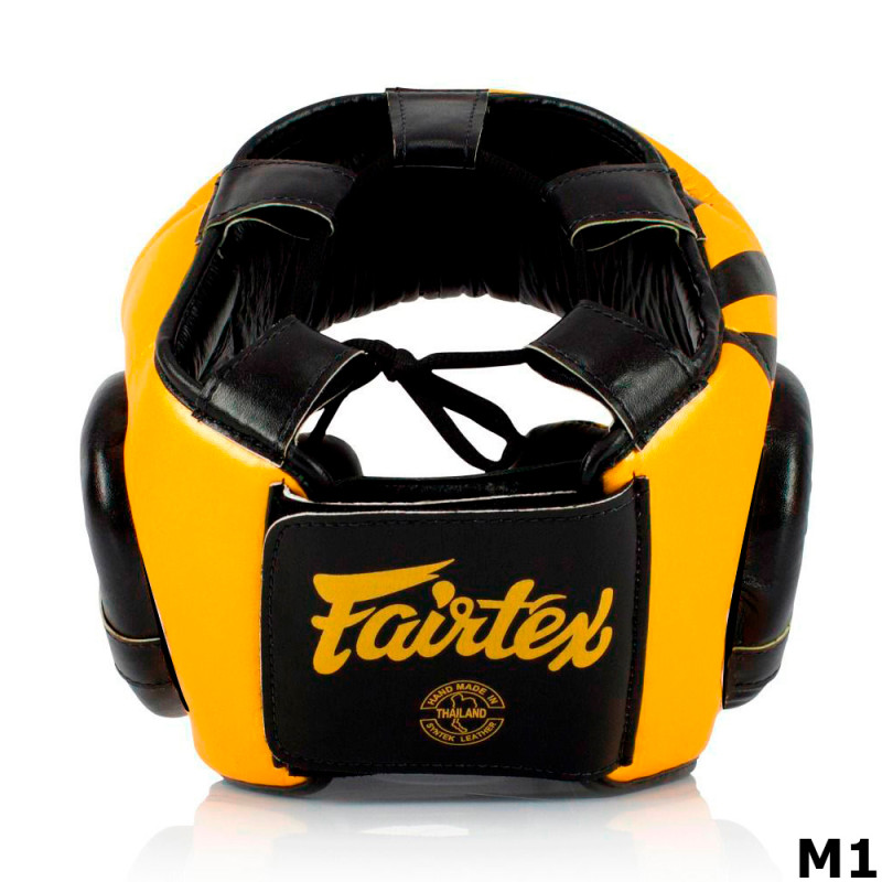 Fairtex HG16 Boxing Headgear Head Guard Microfiber
