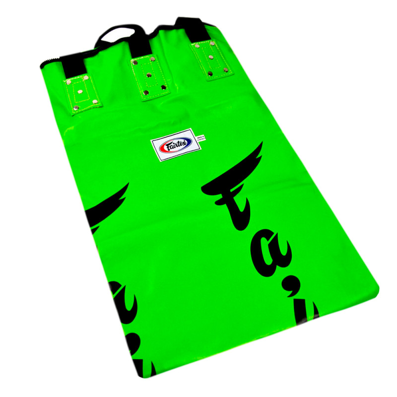 Fairtex HB6 6FT Heavy Bag Muay Thai Boxing Banana Bag Green Unfilled