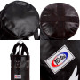 Fairtex HB6 6FT Heavy Bag Muay Thai Boxing Banana Bag Black Unfilled 