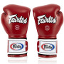 Fairtex BGV9 Boxing Gloves Mexican Style "Heavy Hitter's" Red